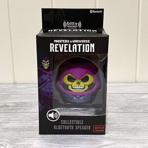 Bitty Boomers Skeletor Masters of the Universe Revelation Bluetooth Speaker NEW